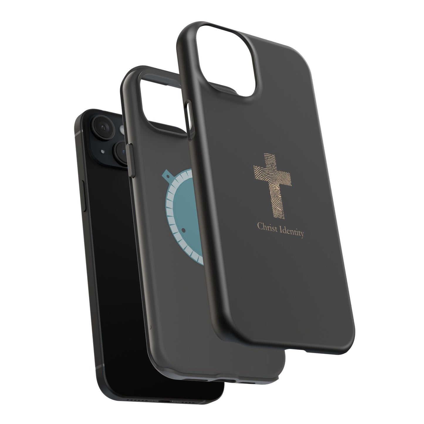 Minimalistic Christ identity durable phone case