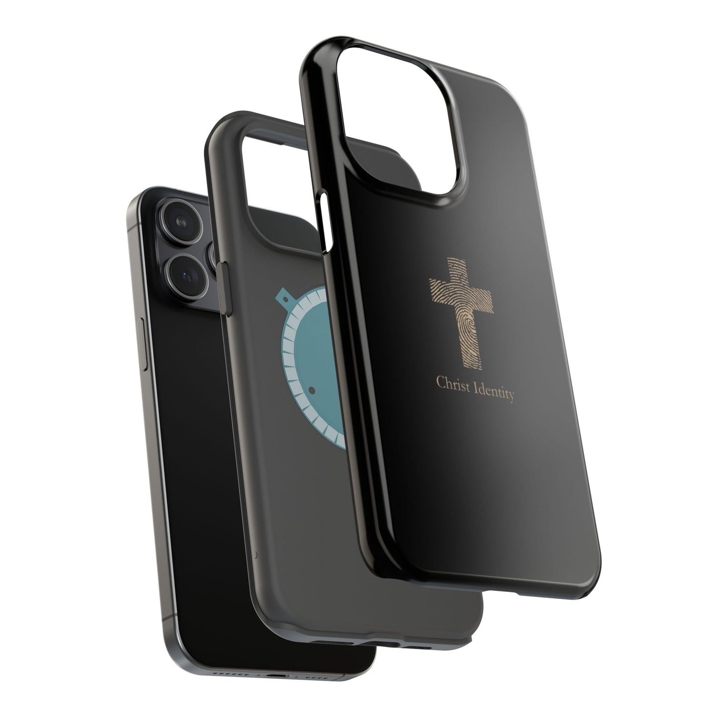 Minimalistic Christ identity durable phone case