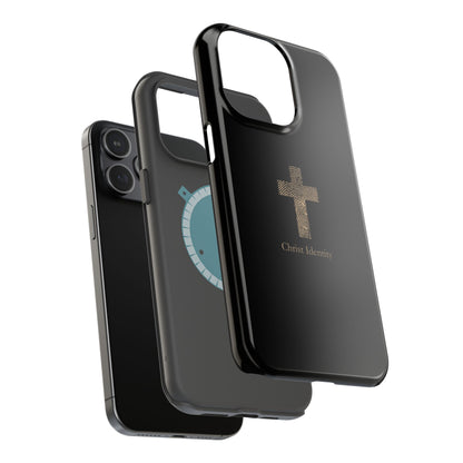 Minimalistic Christ identity durable phone case