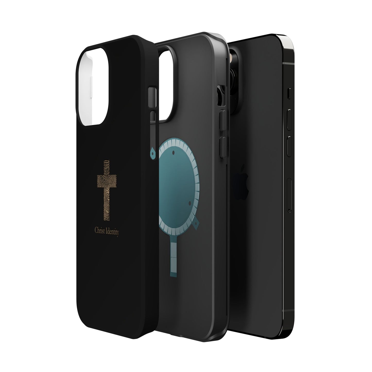 Minimalistic Christ identity durable phone case