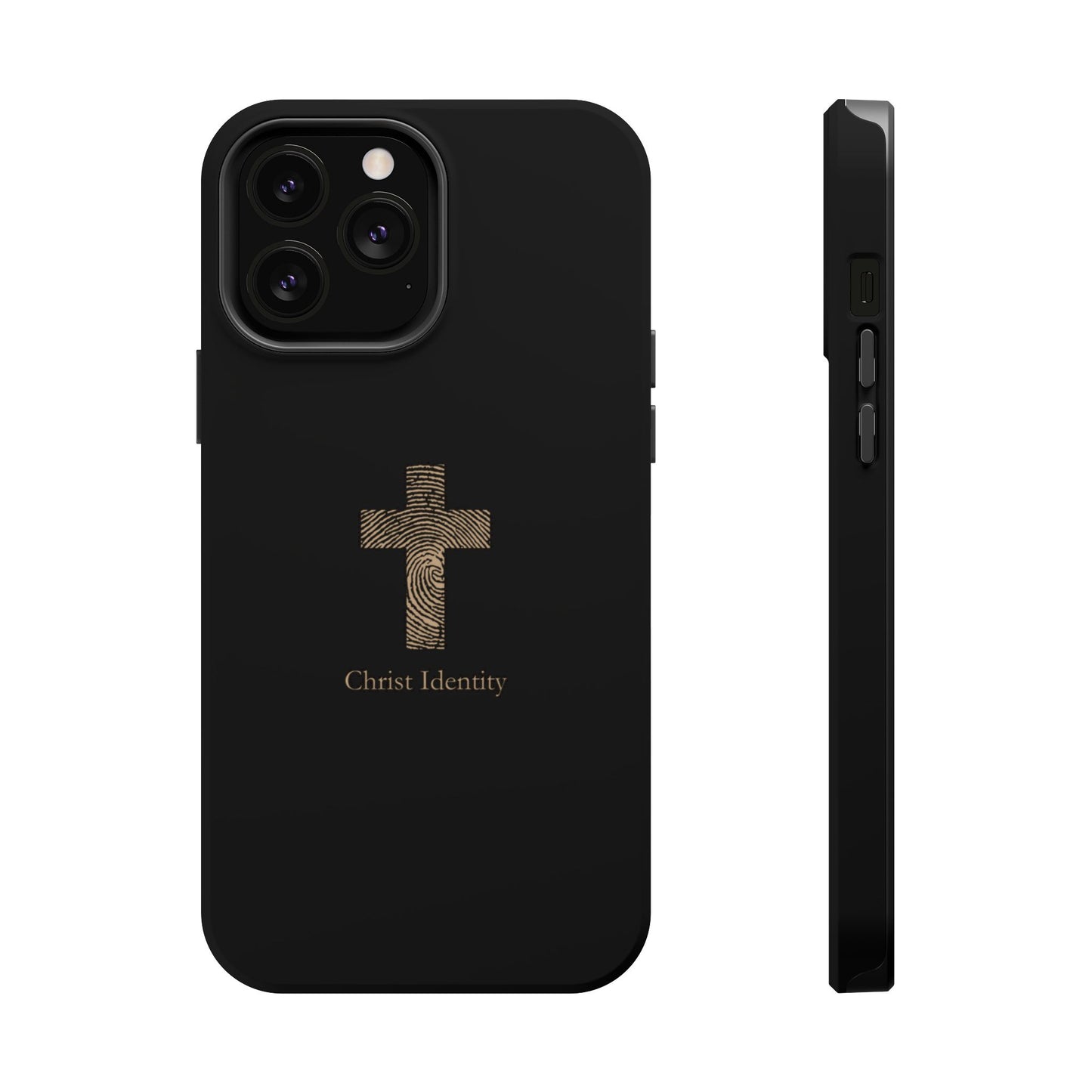 Minimalistic Christ identity durable phone case