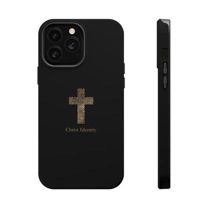 Minimalistic Christ identity durable phone case