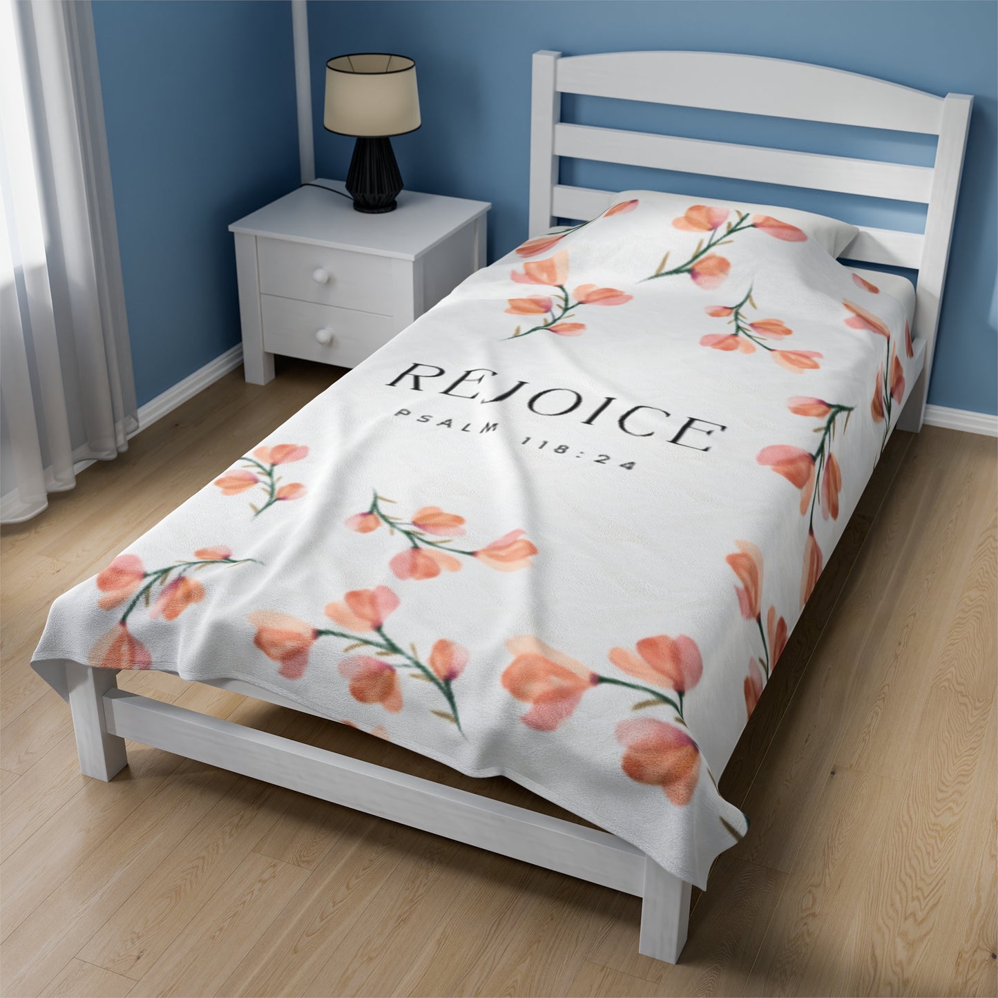 Rejoice Flowers edition Comfy Plush Blanket