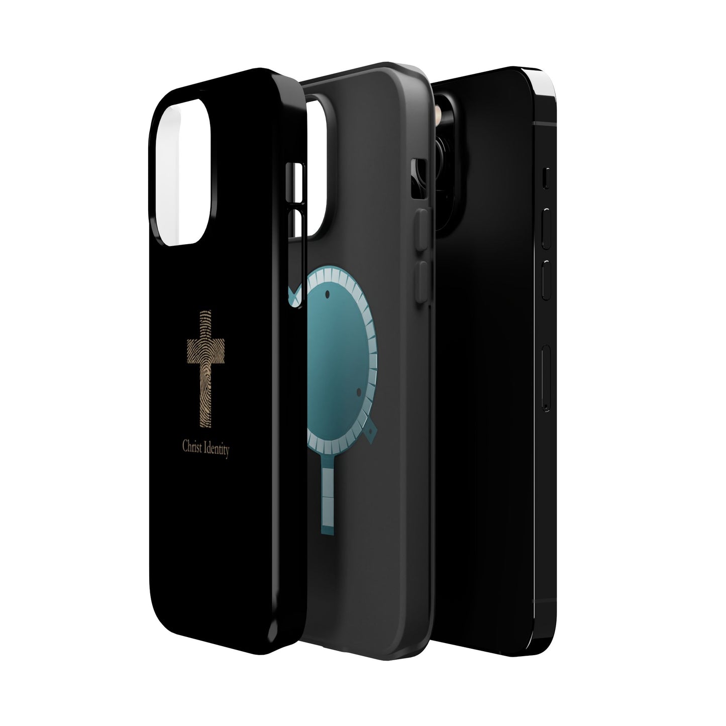 Minimalistic Christ identity durable phone case