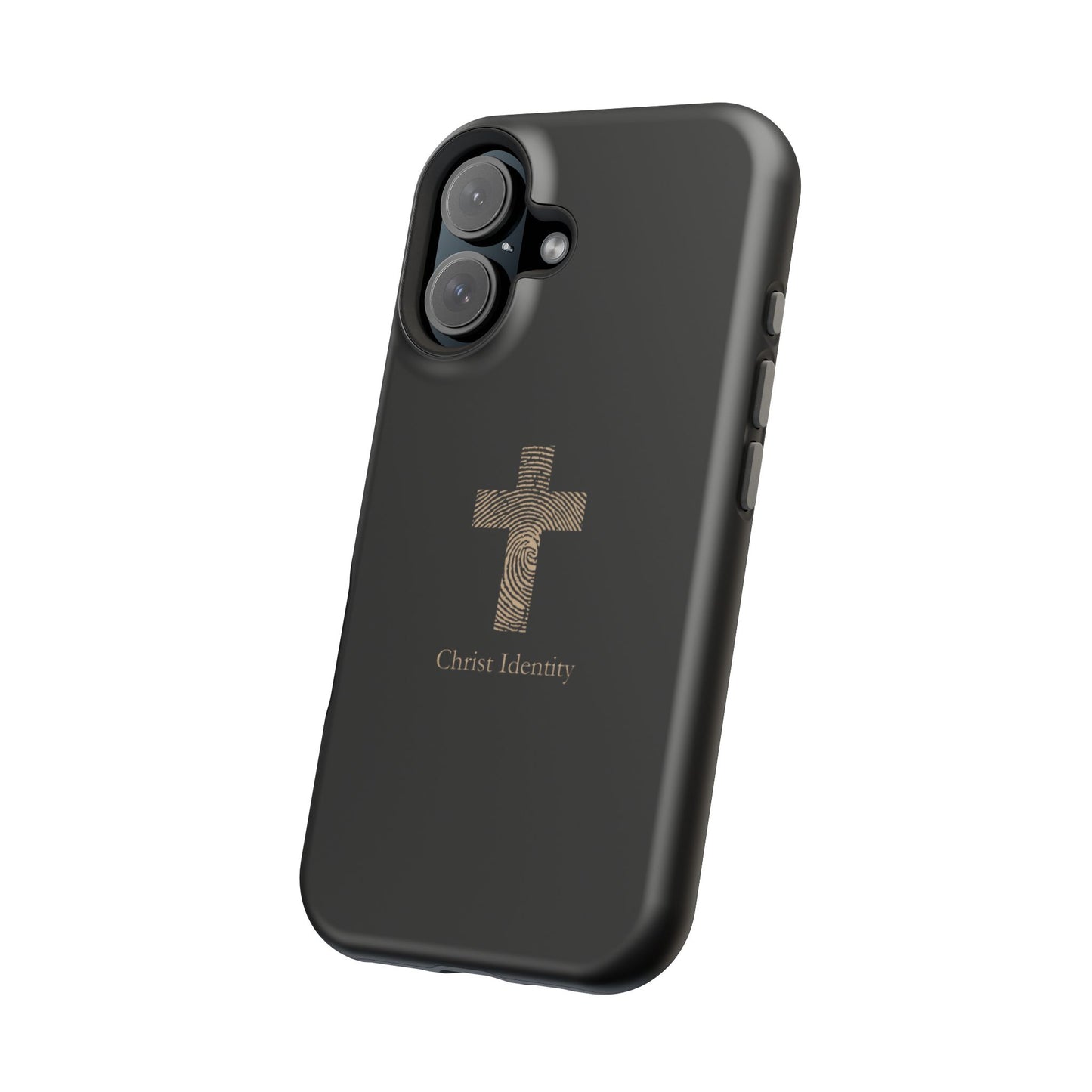 Minimalistic Christ identity durable phone case