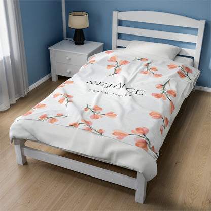 Rejoice Flowers edition Comfy Plush Blanket