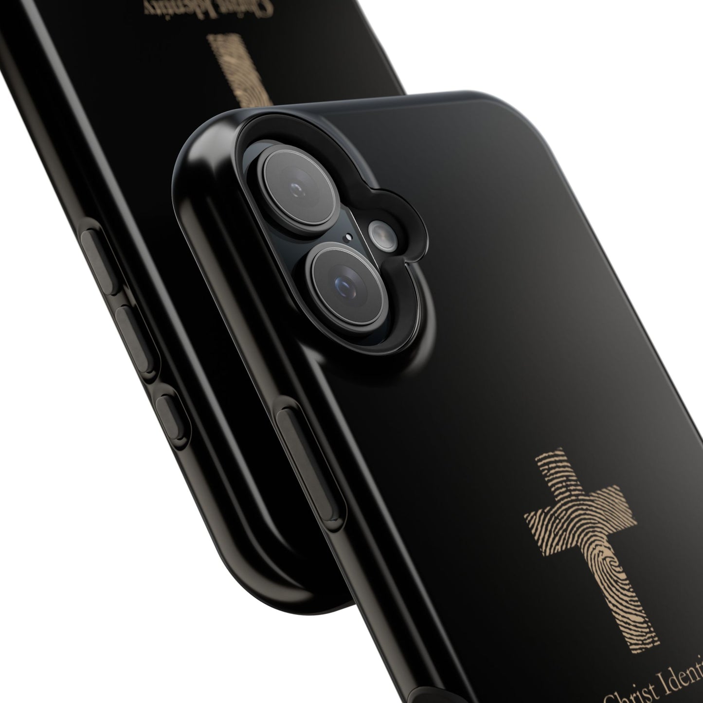 Minimalistic Christ identity durable phone case