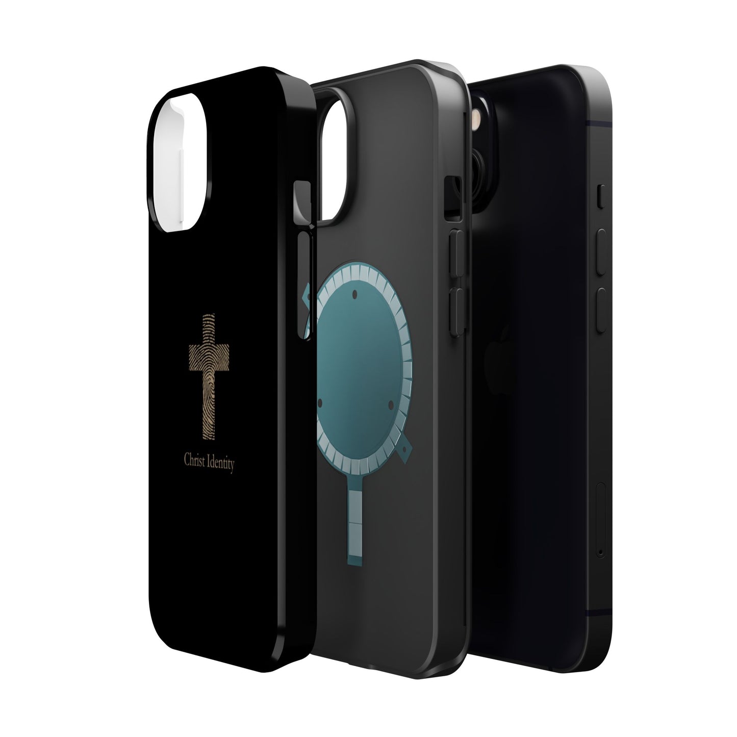 Minimalistic Christ identity durable phone case