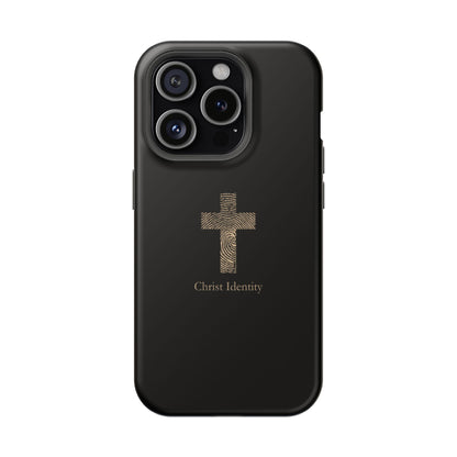 Minimalistic Christ identity durable phone case