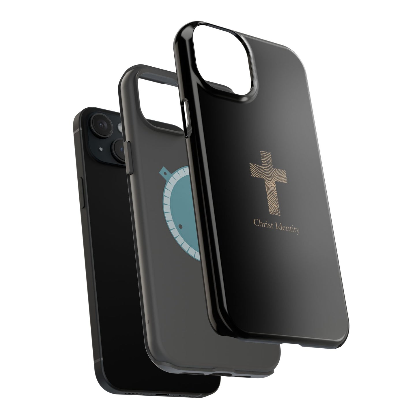 Minimalistic Christ identity durable phone case