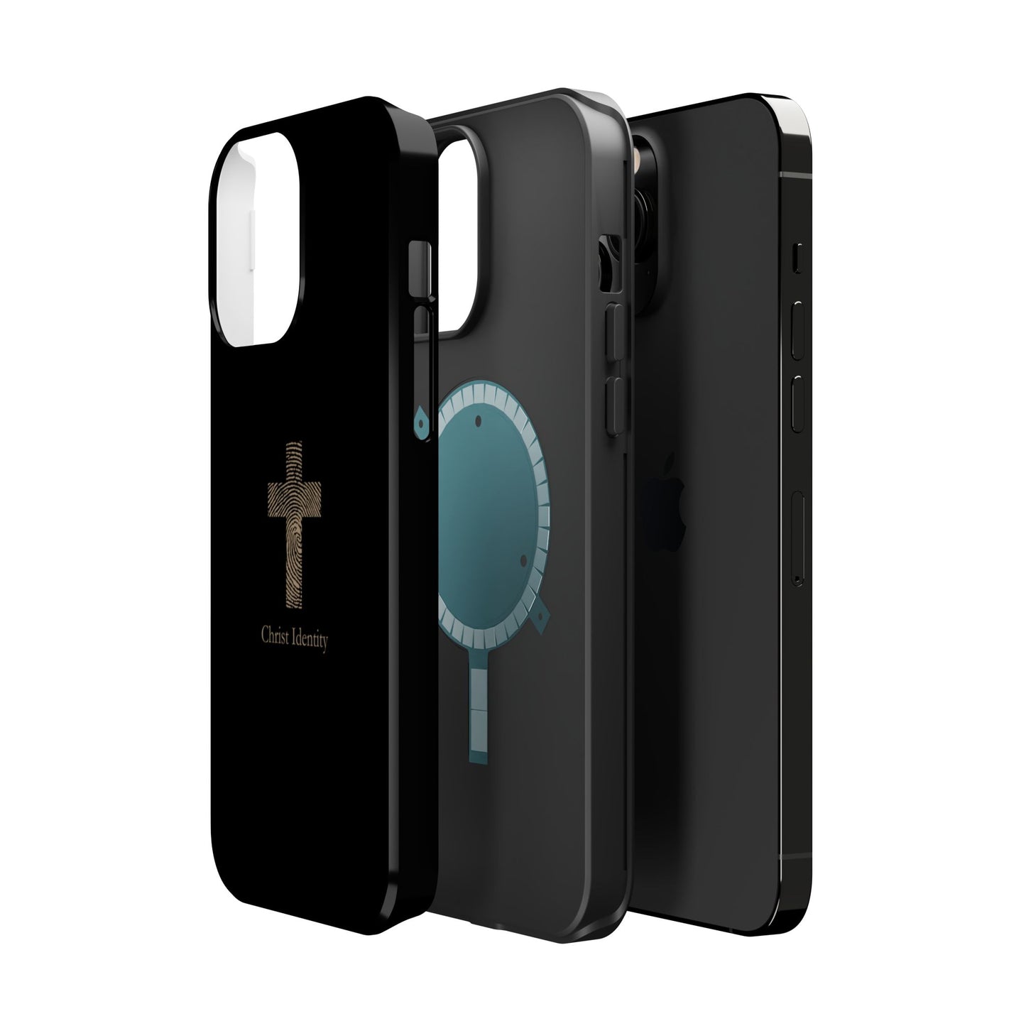 Minimalistic Christ identity durable phone case