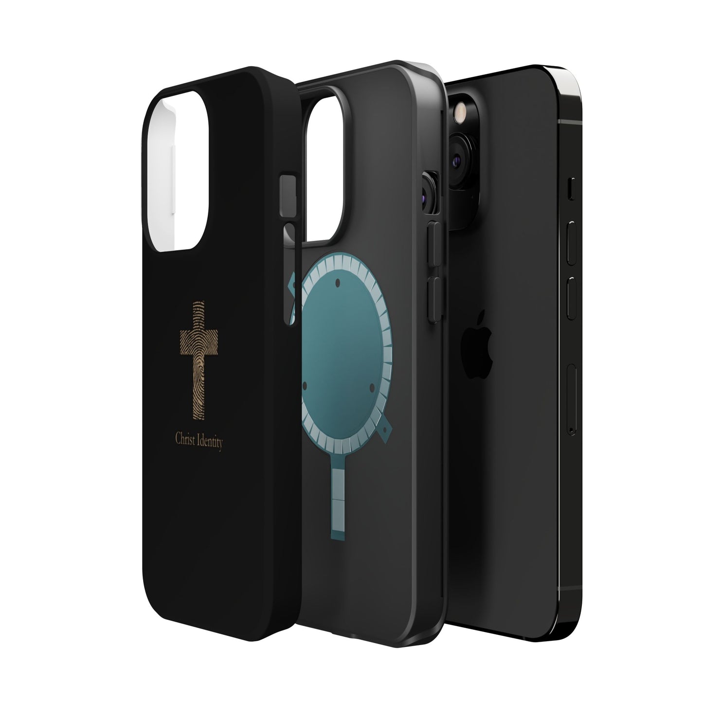 Minimalistic Christ identity durable phone case