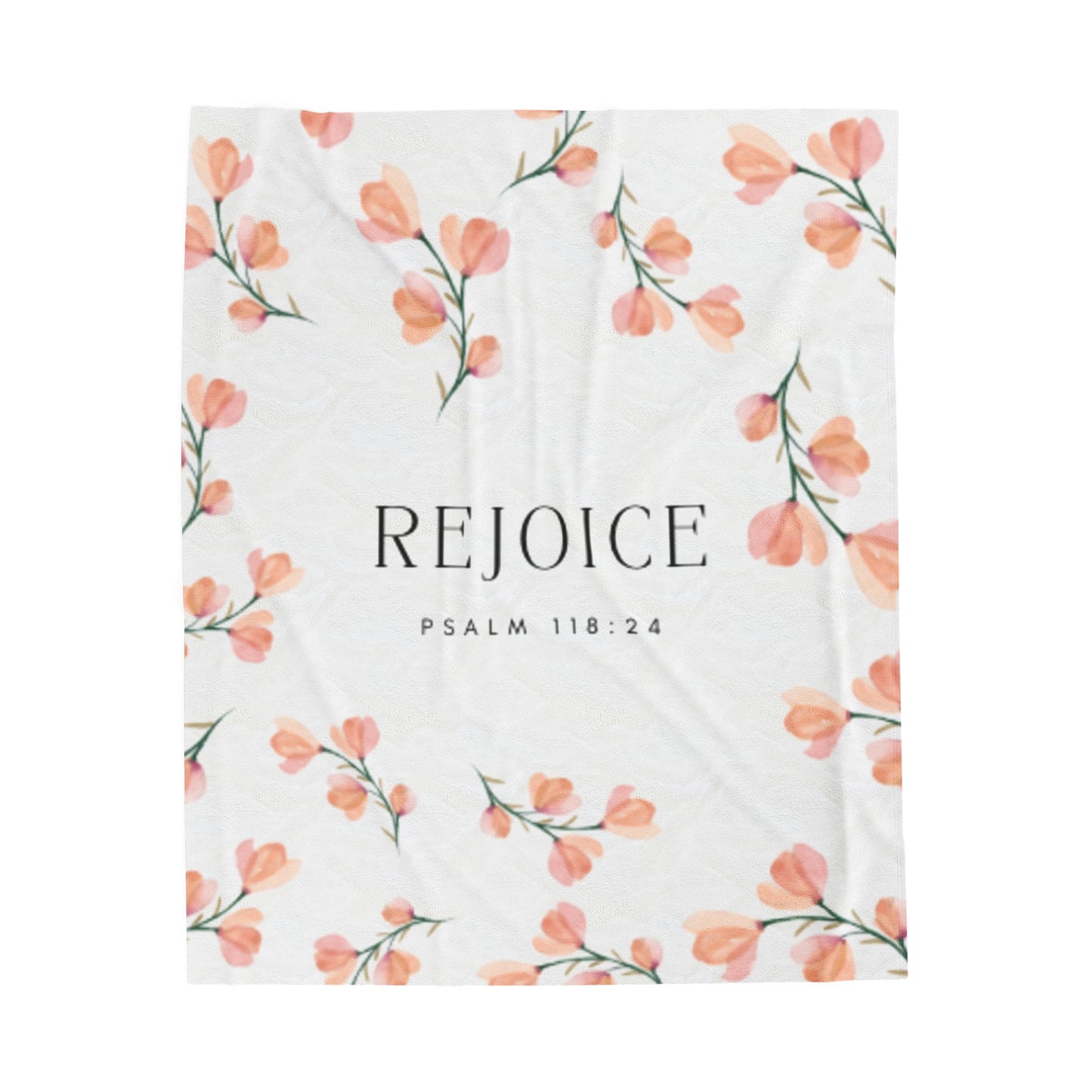 Rejoice Flowers edition Comfy Plush Blanket