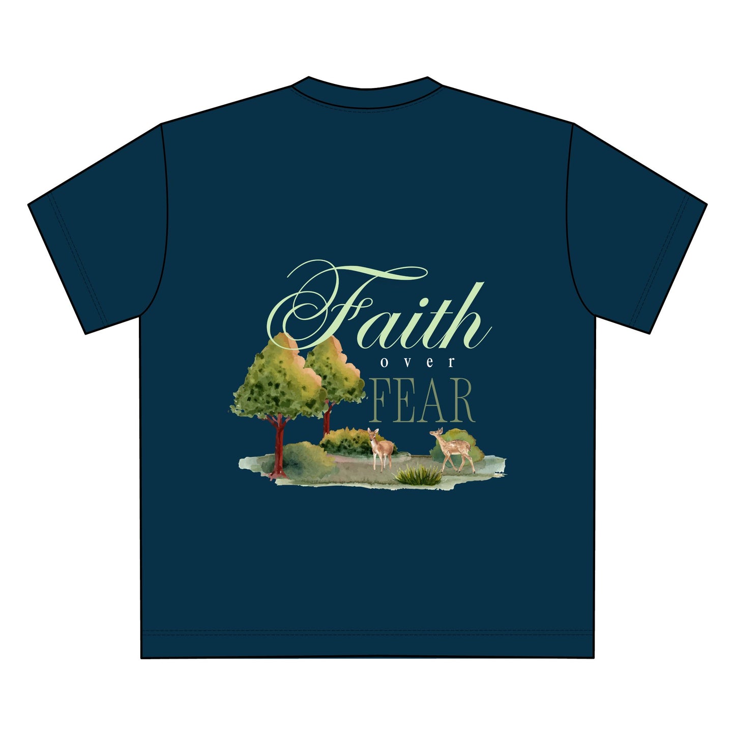 Faith over fear T-shirt