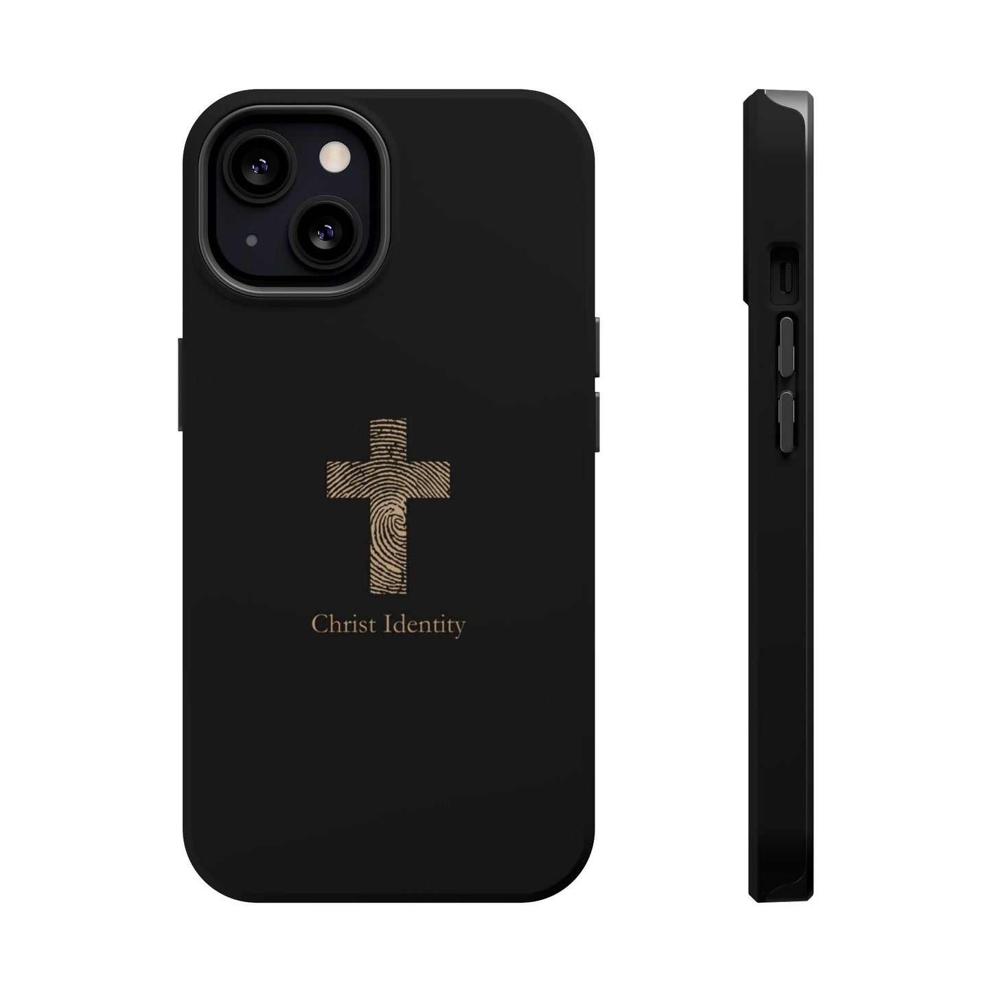 Minimalistic Christ identity durable phone case