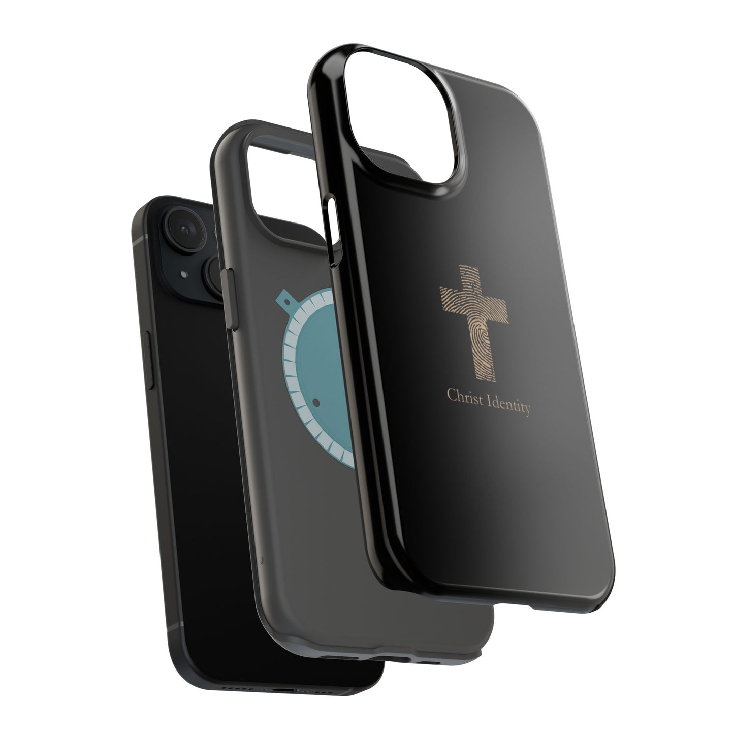 Minimalistic Christ identity durable phone case