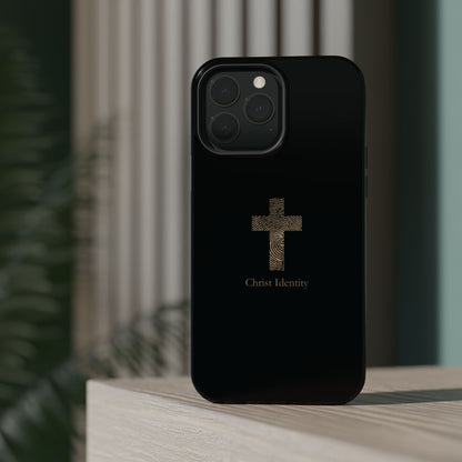 Minimalistic Christ identity durable phone case