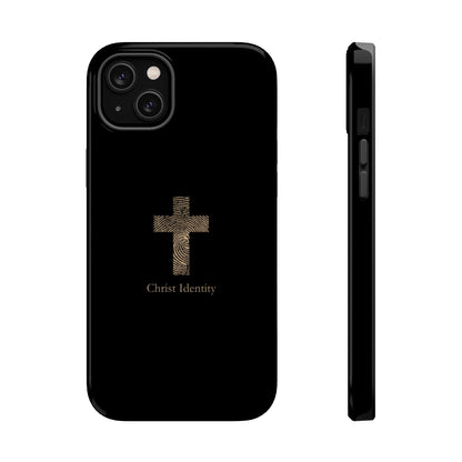 Minimalistic Christ identity durable phone case