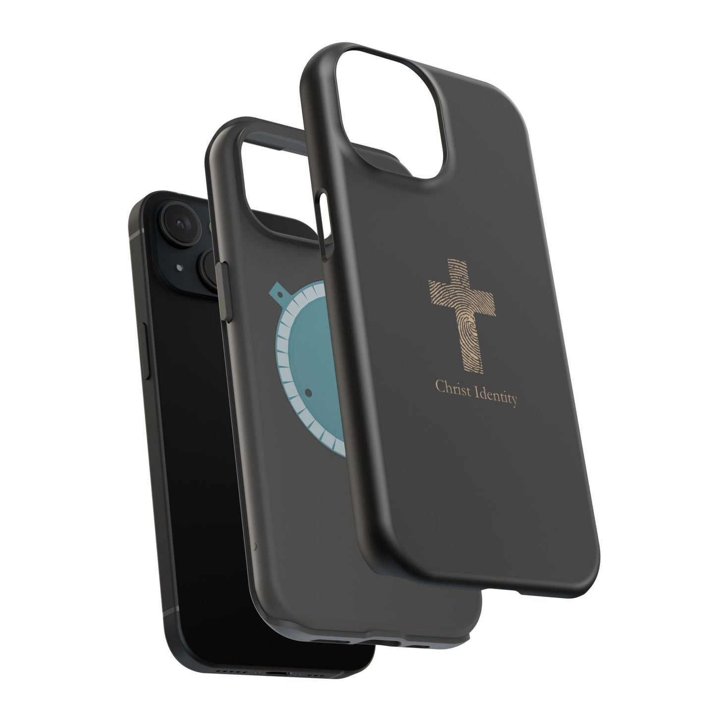 Minimalistic Christ identity durable phone case