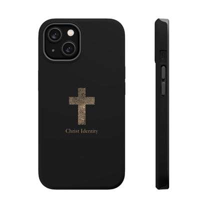 Minimalistic Christ identity durable phone case