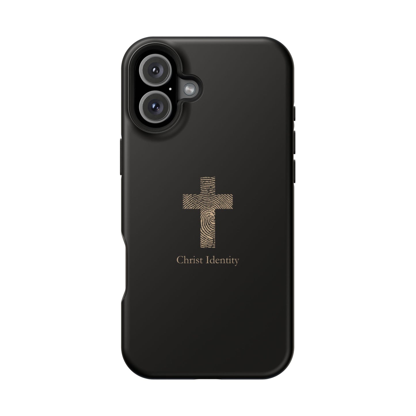 Minimalistic Christ identity durable phone case