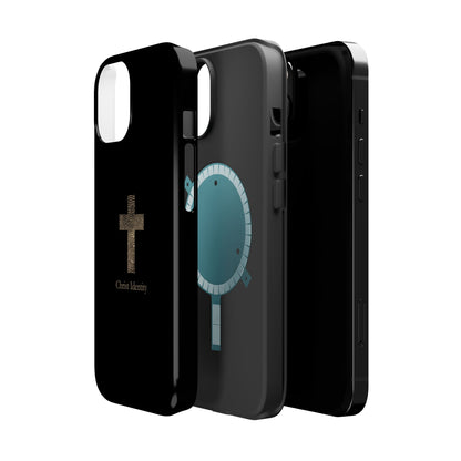 Minimalistic Christ identity durable phone case