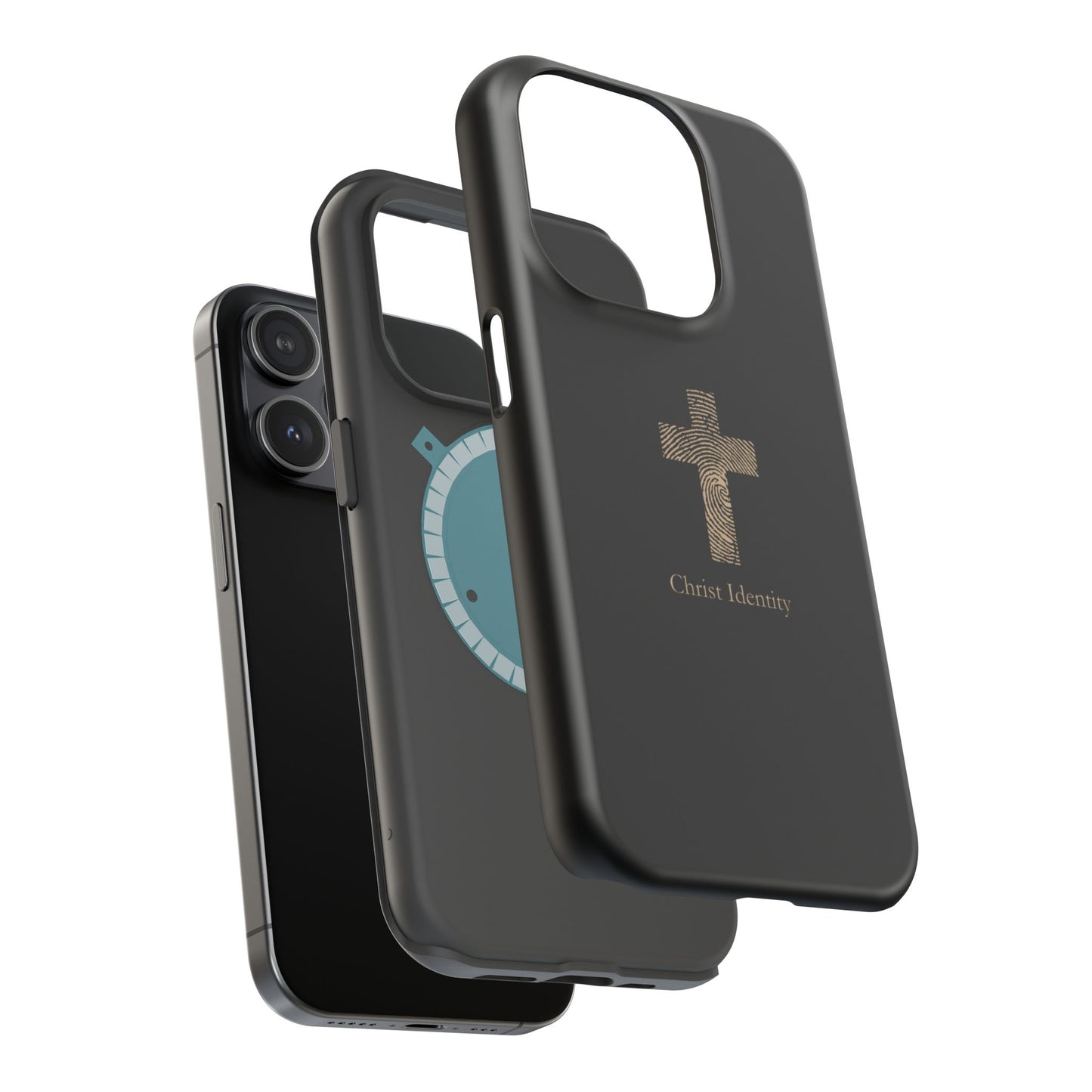 Minimalistic Christ identity durable phone case