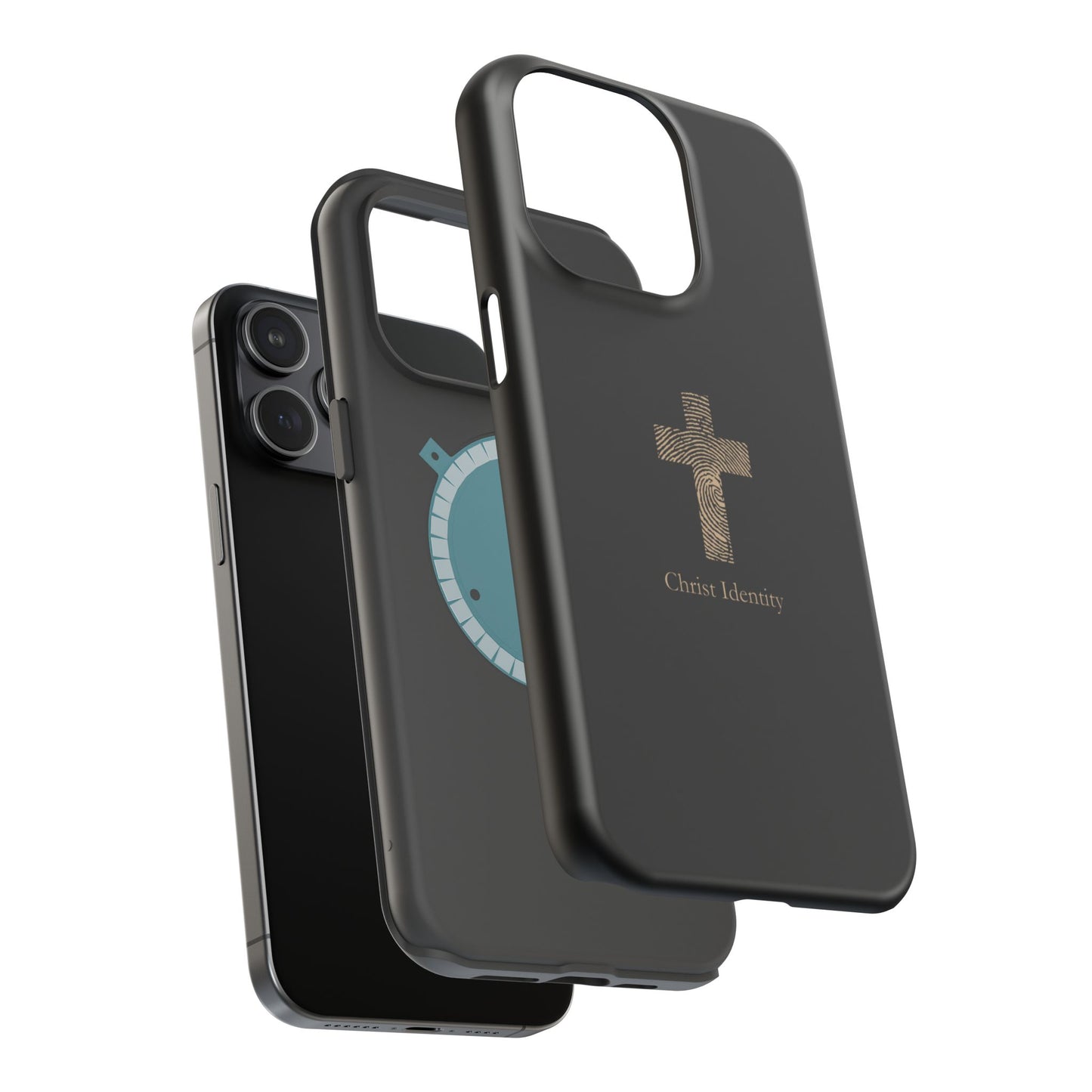 Minimalistic Christ identity durable phone case