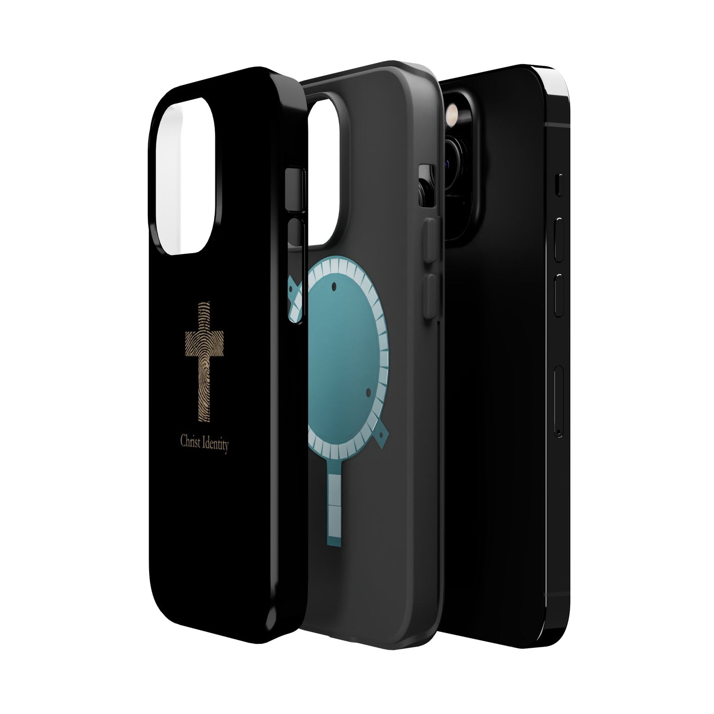 Minimalistic Christ identity durable phone case