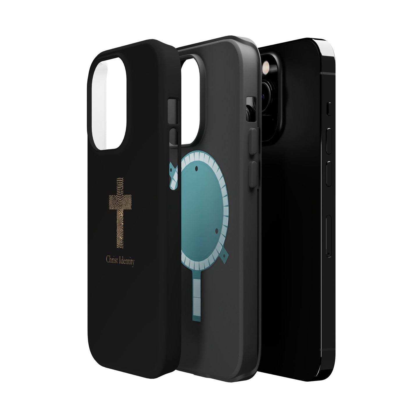 Minimalistic Christ identity durable phone case