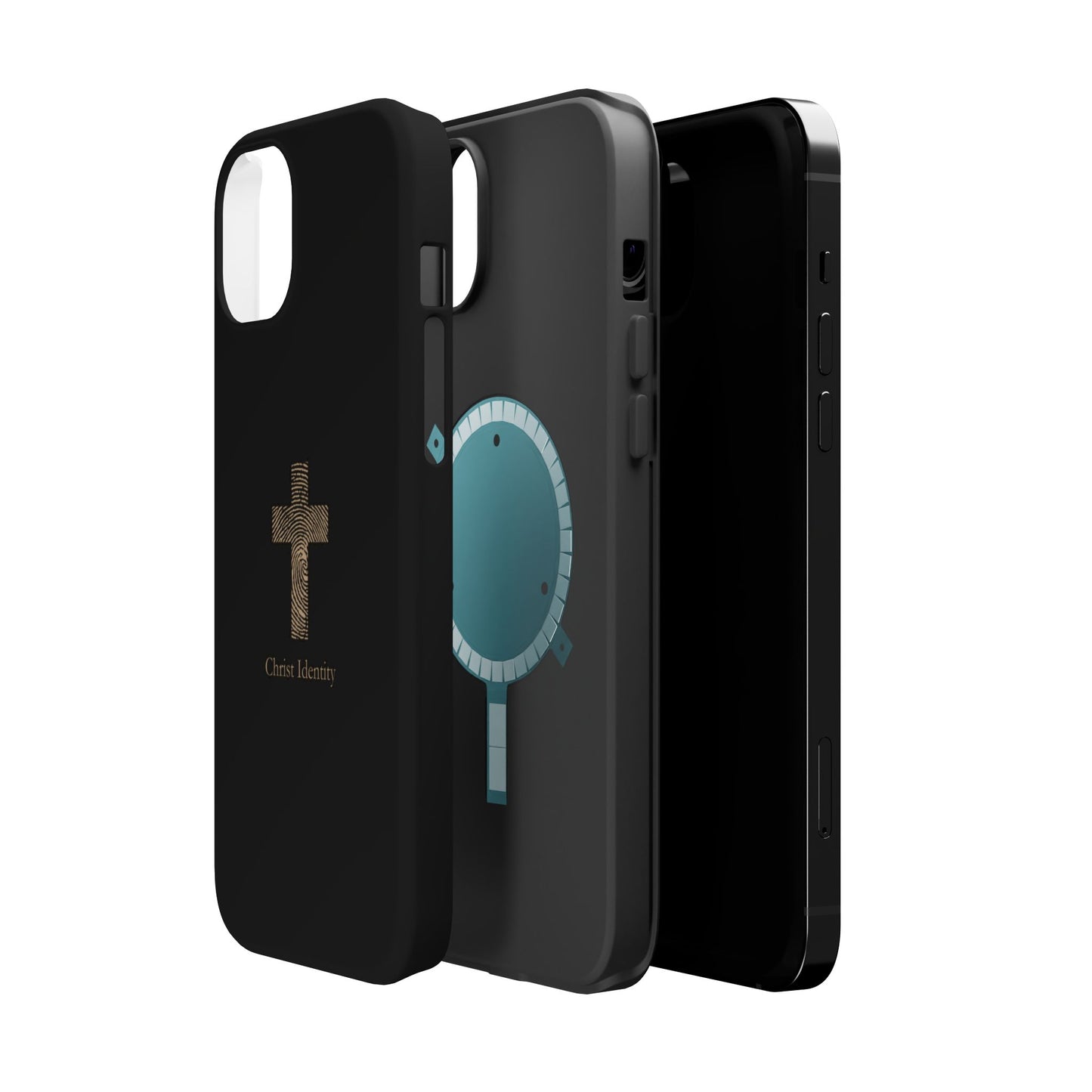 Minimalistic Christ identity durable phone case