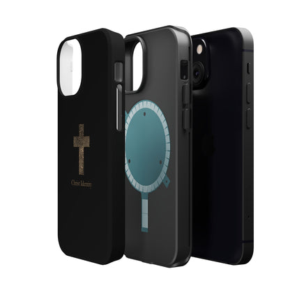 Minimalistic Christ identity durable phone case