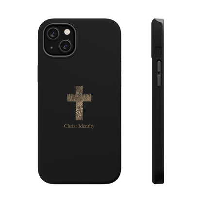 Minimalistic Christ identity durable phone case