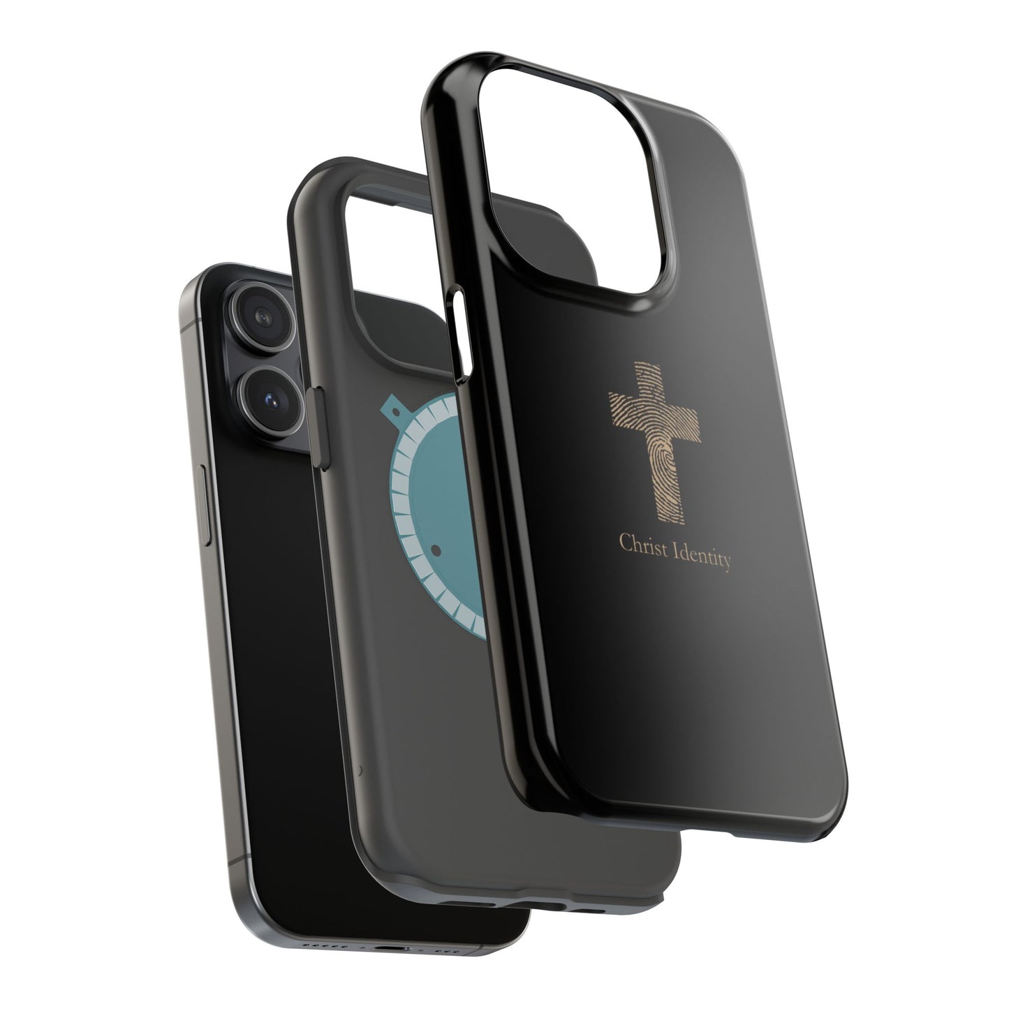 Minimalistic Christ identity durable phone case