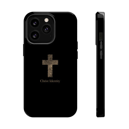 Minimalistic Christ identity durable phone case