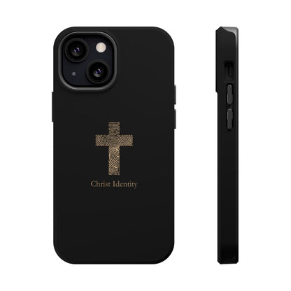 Minimalistic Christ identity durable phone case