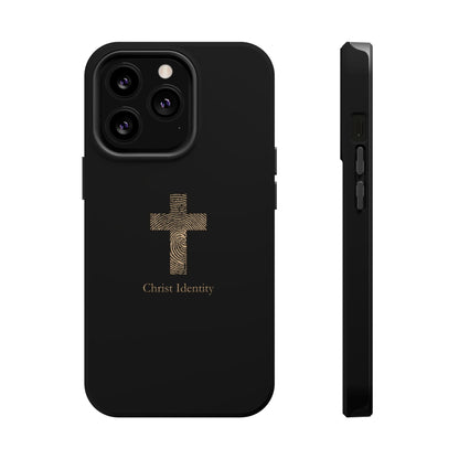 Minimalistic Christ identity durable phone case