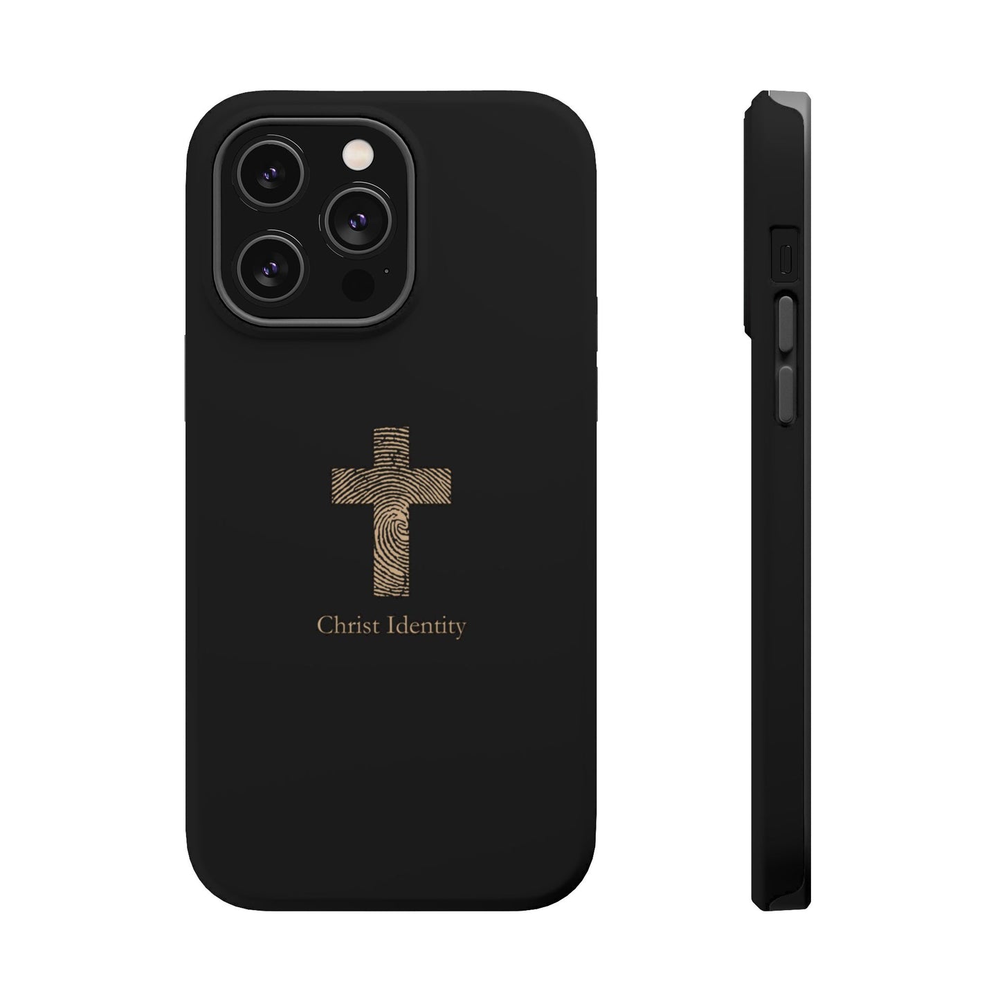 Minimalistic Christ identity durable phone case