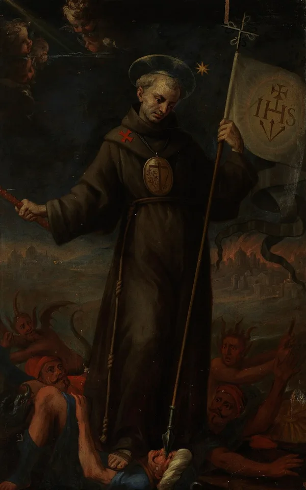 Saint John of Capistrano, painting by Alonso del Arco, Museo del Prado (17th c.)